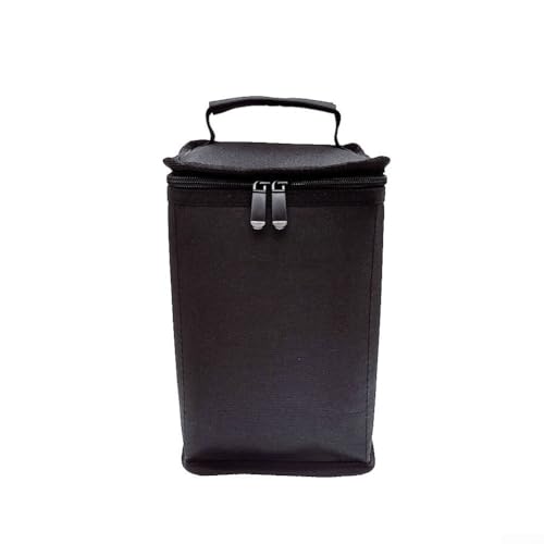 Lagerbox Campingofen Organizer -Tasche Tragbarer Schocksicherer Gastankspeicherbeutel (large black) von HOHOVYVY