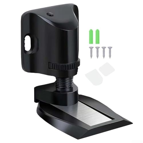 Magnetischer Türstopper mit verstellbaren Funktionen, perfekte Lösung zur Geräuschreduzierung in Häusern und Büros (schwarz) von HOHOVYVY