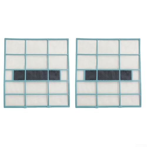Staubdichtes Netz-Set für Klimaanlagen von Midea, 2-teiliges Innengerät-Zubehör für effektive Staubabschirmung und Leistungserhaltung (29,8 x 31,8 cm) von HOHOVYVY