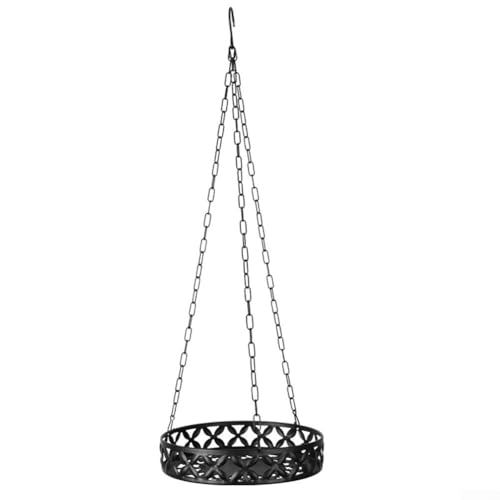 Stilvolle Metallwand verschönert jeden Raum mit diesem Hängekorb für Ihre Lieblingspflanzen (die schwarze Hohlheit) von HOHOVYVY