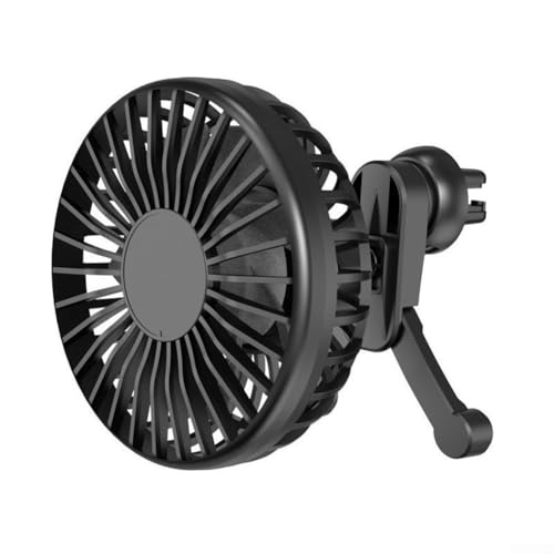 USB für Auto Ventilator mit 360 Grad Drehung für verbesserte Luftzirkulation in Fahrzeugen und Schreibtischen von HOHOVYVY