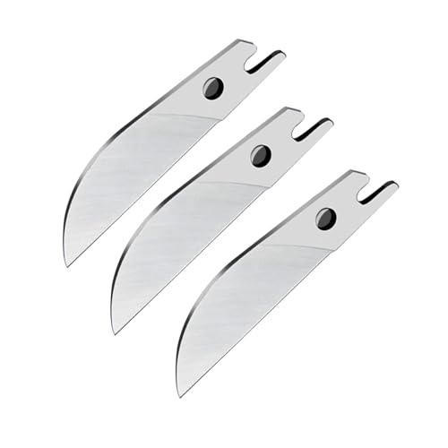 HOHXEN 3 Stück Gehrungsschere Ersatzklingen, SK5 Stahl Multi Winkelschere Ersatzklinge, Verwendung für Universal Winkel Gehrungsschere Cutter Ersatzklingen, Mehrzweck-Winkelschneider Zubehör HOHXEN 3 Stück Gehrungsschere Ersatzklingen, SK5 Stahl Multi Winkelschere Ersatzklinge, Verwendung für Universal Winkel Gehrungsschere Cutter Ersatzklingen, Mehrzweck-Winkelschneider Zubehör von HOHXEN