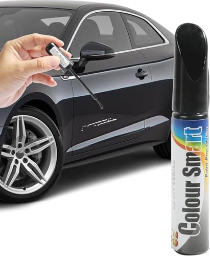 HOIDOKLY Car Scratch Remover Pen, Auto Lack Reparatur Auto Kratzer Reparatur Stift, Auto Lackstift, Auto Reparatur Lack Auto Pinsel, Kratzer-Reparaturstift für Auto/Motorrad/Boot (1, Schwarz) von HOIDOKLY
