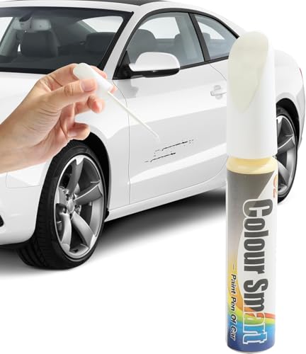 HOIDOKLY Car Scratch Remover Pen, Auto Lack Reparatur Auto Kratzer Reparatur Stift, Auto Lackstift, Auto Reparatur Lack Auto Pinsel, Kratzer-Reparaturstift für Auto/Motorrad/Boot (2, Weiß) von HOIDOKLY