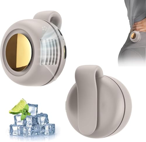 HOIDOKLY Mini Ventilator, 2025 Neu Tragbarer Clip Ventilator Klein, USB Wiederaufladbarer Ventilator Leise ohne Rotorblätter, Taschenventilator zum Taille Hals, Ideal für Outdoor, Reisen, Büro (Weiß) HOIDOKLY Mini Ventilator, 2025 Neu Tragbarer Clip Ventilator Klein, USB Wiederaufladbarer Ventilator Leise ohne Rotorblätter, Taschenventilator zum Taille Hals, Ideal für Outdoor, Reisen, Büro (Weiß) von HOIDOKLY
