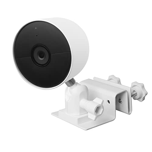 HOLACA Dachrinnenhalterung für Google Nest Cam mit Akku, feste perfekte Perspektive, größere Höhe für Ihr Nest Sicherheitskamerasystem von HOLACA