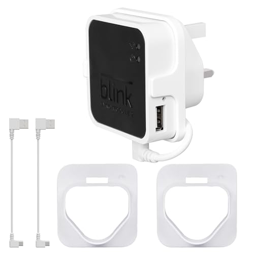 HOLACA Steckdosen-Wandhalterung für Blink-Sync-Modul 2 Blink-Sync-Modul, passend für alle neuen Blink XT & Blink XT2 Sync-Module, Weiß, 2 Stück HOLACA Steckdosen-Wandhalterung für Blink-Sync-Modul 2 Blink-Sync-Modul, passend für alle neuen Blink XT & Blink XT2 Sync-Module, Weiß, 2 Stück von HOLACA
