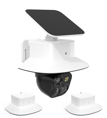 HOLACA Sun Rain Shade Kameraabdeckung für eufy Security SoloCam S340，2PCS von HOLACA