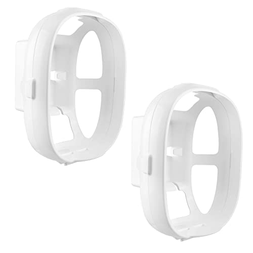 HOLACA Wifi Pro - Wi-Fi 6E Router Wandhalterung, Halterung, Halterungen Passt perfekt zum Google Wifi Pro - Wi-Fi 6E Zuverlässiges Home System Weiß (2-Pack) von HOLACA