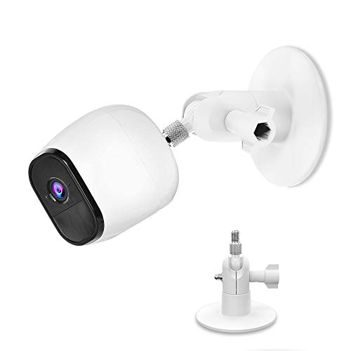 HOLACA Wandhalterung Kompatibel mit Arl o Pro 4/3/2/Ultra 2&1/Essential, Eufycam 1/2/2C/2C Pro/3/3C/E, Reolink mit schraubenlosem und VHB Stick On Starke Klebehalterung, weiß 1 Stück von HOLACA