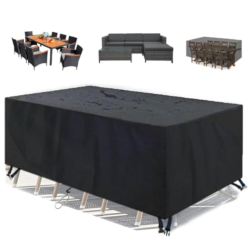Gartenmöbel Abdeckung Gartentisch Abdeckung Wasserdicht Schutzhülle Für Loungemöbel 110x60x80cm Verbessertes Abdeckung Für Gartenmöbel Heavy Duty Winddicht Abdeckhauben & Hüllen Rattan Balkonmöbel Gartenmöbel Abdeckung Gartentisch Abdeckung Wasserdicht Schutzhülle Für Loungemöbel 110x60x80cm Verbessertes Abdeckung Für Gartenmöbel Heavy Duty Winddicht Abdeckhauben & Hüllen Rattan Balkonmöbel von HOLEILUCK