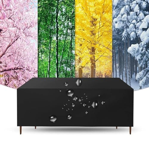 Gartenmöbel Abdeckung Wasserdicht Schutzhülle Für Gartenmöbel 110x65x90cm Abdeckplane Gartenmöbel Abdeckung Gartenmöbel Schutzhülle Gartenmöbel für Sitzgruppe Gartentische Terrassenmöbel Schwarz Gartenmöbel Abdeckung Wasserdicht Schutzhülle Für Gartenmöbel 110x65x90cm Abdeckplane Gartenmöbel Abdeckung Gartenmöbel Schutzhülle Gartenmöbel für Sitzgruppe Gartentische Terrassenmöbel Schwarz von HOLEILUCK