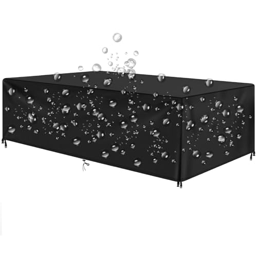 Gartenmöbel Abdeckung Wasserdicht -Tisch Abdeckung Outdoor 220x90x75cm/LxWxH Wetterschutzhülle Gartenmöbel Schwerlast Oxford Gewebe Schwarz Terrassenmöbel Abdeckung Schutzhüllen Für Gartenmöbel Uv Gartenmöbel Abdeckung Wasserdicht -Tisch Abdeckung Outdoor 220x90x75cm/LxWxH Wetterschutzhülle Gartenmöbel Schwerlast Oxford Gewebe Schwarz Terrassenmöbel Abdeckung Schutzhüllen Für Gartenmöbel Uv von HOLEILUCK