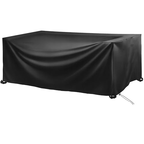 HOLEILUCK Abdeckung Für Gartenmöbel Abdeckplane Gartenmöbel Wasserdicht-Gartensofa Abdeckung 60x50x45cm Winddicht Uv-Beständiges-420d Oxford Gewebe Schutzhülle-Abdeckhauben Balkonmöbel Abdeckung von HOLEILUCK