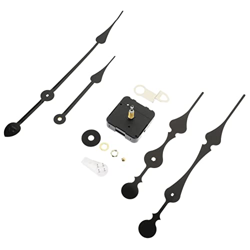 HOLIDYOYO 1 Satz Hochwertiges Uhrwerk Set mit Feinen Zeigern Wanduhren Mechanik für DIY Uhr Reparatur und BAU Geeignet für Verschiedene Uhrenmodelle von HOLIDYOYO
