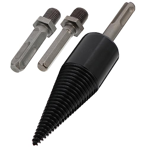 HOLIDYOYO 1 Satz Kegelbohrer Holzspalter für Elektrobohrer Hochwertiges Bohrerset für Holzspaltung Langlebig und Robust für Zuhause Camping und HOLIDYOYO 1 Satz Kegelbohrer Holzspalter für Elektrobohrer Hochwertiges Bohrerset für Holzspaltung Langlebig und Robust für Zuhause Camping und von HOLIDYOYO