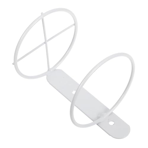 HOLIDYOYO 1 Set Wand-weinregal - Einzelflaschenhalter Aus Metall Für Die Küche, Esszimmer, Bar, Hängeregal Für Weinpräsentation Mit Robuster Konstruktion von HOLIDYOYO