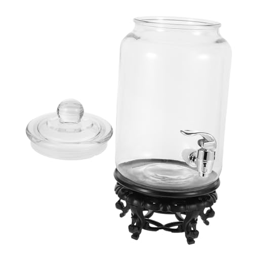 HOLIDYOYO 1 Set Weinflaschenkrug Set 1 Flasche Trinkflasche Süße Brauflaschen Krugherstellung Weinglas Getränkespender Getränkespender Weinbehälter Getränkebehälter Getränkeglas von HOLIDYOYO