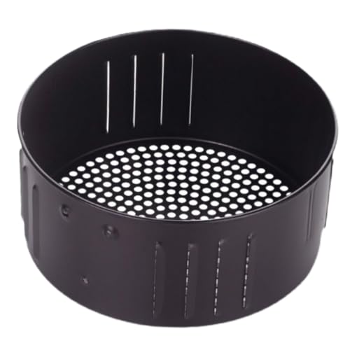 HOLIDYOYO 1 Stück Frittierkorb Sieb Back Luftfritteusen Zubehör Ersatzkorb Abnehmbarer Edelstahl Luftfritteusenkorb Ersatz Luftfritteusen Ofen Stahl Luftfritteusenkorb von HOLIDYOYO