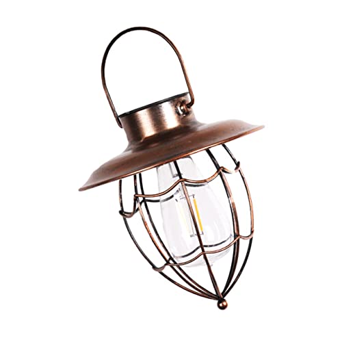HOLIDYOYO 1 Stück Retro Solar Hängeleuchte Eisen Dekorative Gartenlampe für Außenbereiche für Terrasse Garten und Höfe eine Warme mit Hochwertigem Licht HOLIDYOYO 1 Stück Retro Solar Hängeleuchte Eisen Dekorative Gartenlampe für Außenbereiche für Terrasse Garten und Höfe eine Warme mit Hochwertigem Licht von HOLIDYOYO