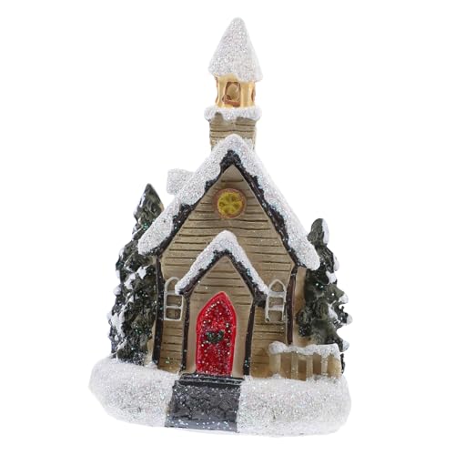 HOLIDYOYO 1stück Weihnachtsbaum Dekorationen Resin Kleine Hausornamente Für Festliche Anlässe Für Tischdeko Bücherregale Und Garten Sie Eine Besinnliche Weihnachtsatmosphäre HOLIDYOYO 1stück Weihnachtsbaum Dekorationen Resin Kleine Hausornamente Für Festliche Anlässe Für Tischdeko Bücherregale Und Garten Sie Eine Besinnliche Weihnachtsatmosphäre von HOLIDYOYO