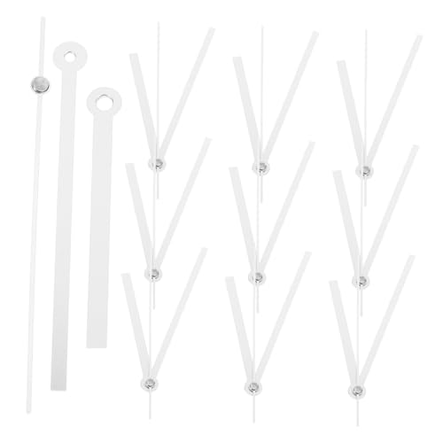 HOLIDYOYO 10 Sätze Teiliges Dekorative Uhrenzeiger Kunststoff Elegante Ersatzteile für DIY Uhren Passend für Verschiedene Wanduhr Modelle Langlebig und Leicht von HOLIDYOYO