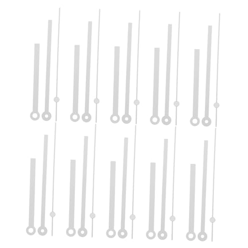 HOLIDYOYO Selbstgemacht Uhrzeiger 10 Stück Ersatzzeiger für Wanduhr Präzise Uhrenteile Minimalistisches Design Geeignet für Verschiedene Uhrrahmen Installieren von HOLIDYOYO