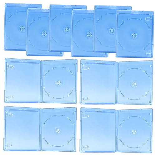 HOLIDYOYO 10 Stück CD Hüllen CD Aufbewahrungshüllen Einzel CD Organizer CD Halter Aufbewahrungshüllen CD Cover Hüllenschutz CD Jewel Case Musik Individuelle Unterstützung CD HOLIDYOYO 10 Stück CD Hüllen CD Aufbewahrungshüllen Einzel CD Organizer CD Halter Aufbewahrungshüllen CD Cover Hüllenschutz CD Jewel Case Musik Individuelle Unterstützung CD von HOLIDYOYO