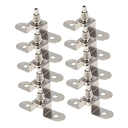 HOLIDYOYO 10 Stück Drahtseil Haken für Bilder und Lampen Robuste und Langlebige Aufhänger Stahl für Einfache Installation und Verwendung Wohn und Geschäftsräumen HOLIDYOYO 10 Stück Drahtseil Haken für Bilder und Lampen Robuste und Langlebige Aufhänger Stahl für Einfache Installation und Verwendung Wohn und Geschäftsräumen von HOLIDYOYO