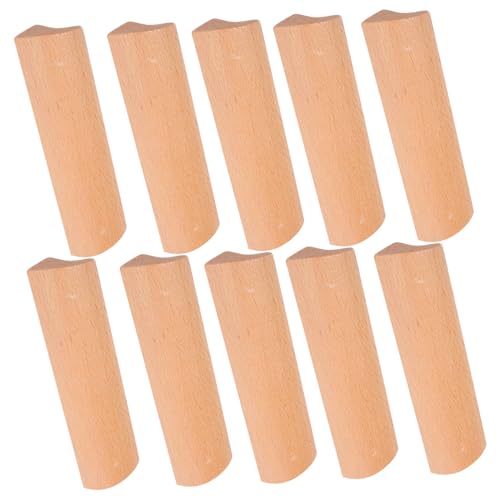 HOLIDYOYO 10 Stück Griff Aus Massivholz Schubladengriffe Küchentürgriffe Für Schränke Schrankgriffe Kleiderschrank -türgriff Holzschublade Zieht Griffe Kabinettstürgriffe Buche Khaki HOLIDYOYO 10 Stück Griff Aus Massivholz Schubladengriffe Küchentürgriffe Für Schränke Schrankgriffe Kleiderschrank -türgriff Holzschublade Zieht Griffe Kabinettstürgriffe Buche Khaki von HOLIDYOYO