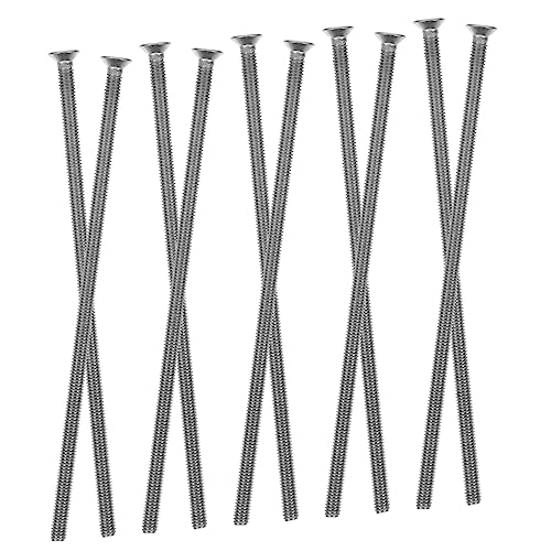 HOLIDYOYO 10 Stück Teiliges Edelstahl Senkkopfschrauben Lange Flache Montage Schrauben für Steckdosenabdeckungen Rostfrei Hohe Härte für Haus und Büro Reparatur und Wartung HOLIDYOYO 10 Stück Teiliges Edelstahl Senkkopfschrauben Lange Flache Montage Schrauben für Steckdosenabdeckungen Rostfrei Hohe Härte für Haus und Büro Reparatur und Wartung von HOLIDYOYO