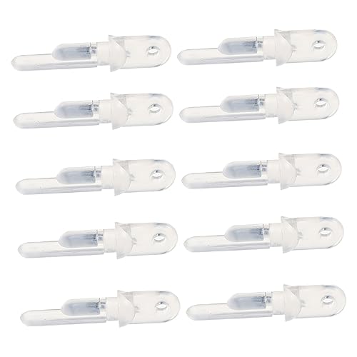 HOLIDYOYO 10 Stück Teiliges Fensterrollo Haken aus Hochwertigem Praktische Vorhang Haken für Einfache Montage und Austausch von Jalousien Transparentes Design für Vielseitige Verwendung HOLIDYOYO 10 Stück Teiliges Fensterrollo Haken aus Hochwertigem Praktische Vorhang Haken für Einfache Montage und Austausch von Jalousien Transparentes Design für Vielseitige Verwendung von HOLIDYOYO