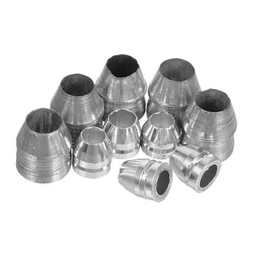 HOLIDYOYO 10 Stück Teiliges Metallkeile für Axt Hammergriffe Runde Konische Werkzeugkeile für Schnelle Installation Stabile Verbindung Verstärkend und Verschleißfest für Holzverarbeitung und HOLIDYOYO 10 Stück Teiliges Metallkeile für Axt Hammergriffe Runde Konische Werkzeugkeile für Schnelle Installation Stabile Verbindung Verstärkend und Verschleißfest für Holzverarbeitung und von HOLIDYOYO