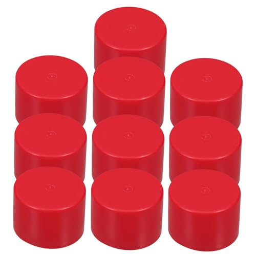 HOLIDYOYO 10 Stück Teiliges Pe endkappen Rot Schutzkappen für Gerüstrohre Präziser Sitz Rutschfest Einfache Montage und Demontage Vielseitig für Innen Außenbereich bei Bau und Renovierung HOLIDYOYO 10 Stück Teiliges Pe endkappen Rot Schutzkappen für Gerüstrohre Präziser Sitz Rutschfest Einfache Montage und Demontage Vielseitig für Innen Außenbereich bei Bau und Renovierung von HOLIDYOYO