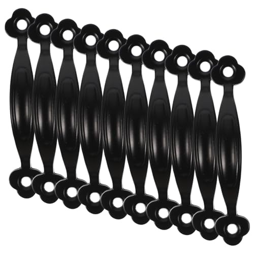 HOLIDYOYO 10 Stück Teiliges Retro Schrankgriffe aus Langlebige Glatte Möbelgriffe für Kommode und Kleiderschrank Einfache Montage Passend für Verschiedene Wohnstile von HOLIDYOYO