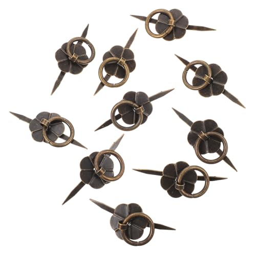 HOLIDYOYO 10 Stück Teiliges U förmige Schrankgriffe Vintage Antik Optik Möbelknöpfe Schubladenzug Griffe für Kommoden Schränke und Kleiderschränke Robuste Polierte Oberfläche ohne Grate HOLIDYOYO 10 Stück Teiliges U förmige Schrankgriffe Vintage Antik Optik Möbelknöpfe Schubladenzug Griffe für Kommoden Schränke und Kleiderschränke Robuste Polierte Oberfläche ohne Grate von HOLIDYOYO