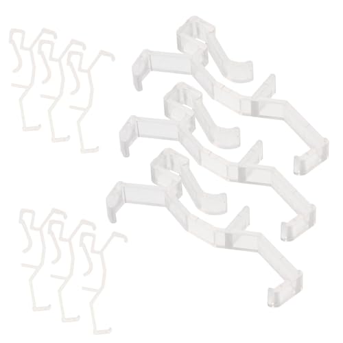 HOLIDYOYO 10 Stück Transparente Vorhangclips Ersatzclips für Jalousien und Plissees Robuste Kunststoff Clips für Fensterdekoration für Zuhause Büro und Hotels HOLIDYOYO 10 Stück Transparente Vorhangclips Ersatzclips für Jalousien und Plissees Robuste Kunststoff Clips für Fensterdekoration für Zuhause Büro und Hotels von HOLIDYOYO