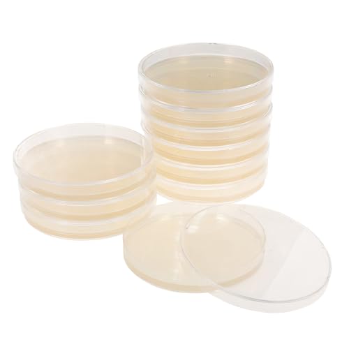 HOLIDYOYO 10 Stück Vorgegossene Agar-petrischalen Nährboden für Mikrobiologie Wissenschaftliche Experimente Schulfächer Stem Lernen HOLIDYOYO 10 Stück Vorgegossene Agar-petrischalen Nährboden für Mikrobiologie Wissenschaftliche Experimente Schulfächer Stem Lernen von HOLIDYOYO