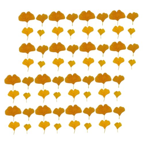 HOLIDYOYO 108stücke Künstliche Ginkgoblätter Simulierte Herbstblätter Dekoration Für Hochzeit Party Wohnkultur Zur Verschönerung HOLIDYOYO 108stücke Künstliche Ginkgoblätter Simulierte Herbstblätter Dekoration Für Hochzeit Party Wohnkultur Zur Verschönerung von HOLIDYOYO