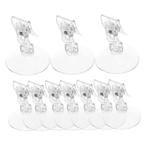 HOLIDYOYO 10stücke Kunststoff Duschvorhang Clips Mit Saugnapf Winddichte Vorhang Befestigungen Pack Zum Einfachen Anbringen An Glatten Wänden Oder Glas Für Spritzwassergeschützten Duschberei HOLIDYOYO 10stücke Kunststoff Duschvorhang Clips Mit Saugnapf Winddichte Vorhang Befestigungen Pack Zum Einfachen Anbringen An Glatten Wänden Oder Glas Für Spritzwassergeschützten Duschberei von HOLIDYOYO