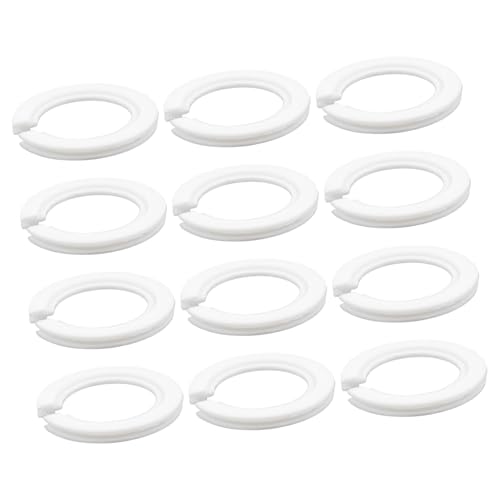 HOLIDYOYO 12 Stück Teiliges Lampenschirm Ringe aus Nylon zu Adapterumwandler für Schraubfassung Einfache Montage Langlebig Geeignet für Tischlampen Deckenleuchten Hotel und Zuhause von HOLIDYOYO