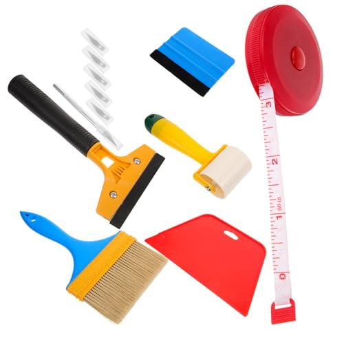 HOLIDYOYO 12 Stück Teiliges Tapetenwerkzeug für Anbringen von Ablösbaren Tapeten Schaber Klingen und Rollwerkzeugen für Professionelle und DIY Anwendungen HOLIDYOYO 12 Stück Teiliges Tapetenwerkzeug für Anbringen von Ablösbaren Tapeten Schaber Klingen und Rollwerkzeugen für Professionelle und DIY Anwendungen von HOLIDYOYO