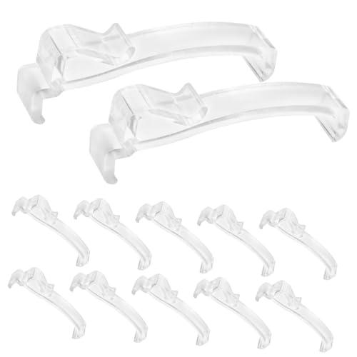 HOLIDYOYO 12 Stück Transparente Vorhangclips Vertikale Clips für Jalousien Verschleißfest für Gardinen und Beschattungen HOLIDYOYO 12 Stück Transparente Vorhangclips Vertikale Clips für Jalousien Verschleißfest für Gardinen und Beschattungen von HOLIDYOYO