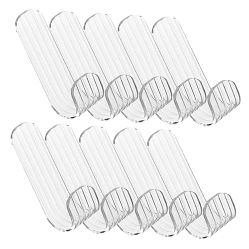 HOLIDYOYO 12 Stück Transparente Wandhaken Dekorativer Handtuchhaken für Küche Badezimmer ohne Bohren Starke Tragfähigkeit Selbstklebend Multifunktional HOLIDYOYO 12 Stück Transparente Wandhaken Dekorativer Handtuchhaken für Küche Badezimmer ohne Bohren Starke Tragfähigkeit Selbstklebend Multifunktional von HOLIDYOYO