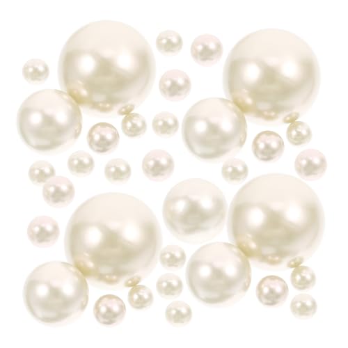 HOLIDYOYO 125 Stücke Runde Faux Perlen Vase Füllstoff Schwimm Perlen Für Vase Decor von HOLIDYOYO