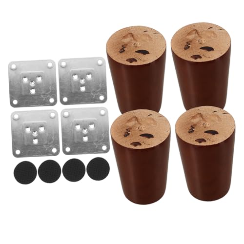 HOLIDYOYO 1satz Holzfüße Für Möbel Ersatzbeine Für Sofa Stuhl Schrank Und Tisch Schräg Aus Massivem Holz Braun Installieren Stabil Und Stilvoll HOLIDYOYO 1satz Holzfüße Für Möbel Ersatzbeine Für Sofa Stuhl Schrank Und Tisch Schräg Aus Massivem Holz Braun Installieren Stabil Und Stilvoll von HOLIDYOYO