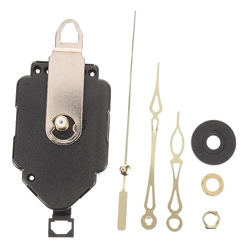 HOLIDYOYO 1Satz Uhrwerk für DIY Wanduhr Austausch des Mechanismus mit Zeigern Langlebig und Leise Uhrenprojekte und Reparaturen von HOLIDYOYO