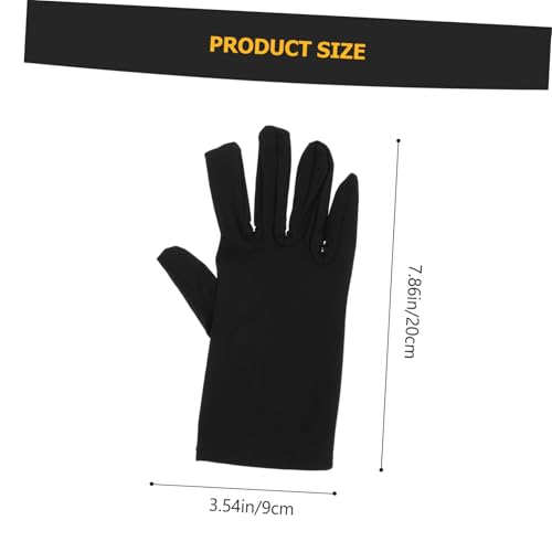 HOLIDYOYO 2 Paar Elastische Polyurethan Handschuhe für Schmuck und Münzinspektion Multifunktionale Wiederverwendbare Etikette Handschuhe für Präzise Handhabung und Schutz vor von HOLIDYOYO