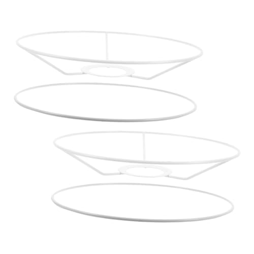 HOLIDYOYO 2 Paare Vintage Lampenschirm mit Fassung Diy Runde Lampenschirm Ringe für Tisch Steh und Hängeleuchten Beleuchtungszubehörteile HOLIDYOYO 2 Paare Vintage Lampenschirm mit Fassung Diy Runde Lampenschirm Ringe für Tisch Steh und Hängeleuchten Beleuchtungszubehörteile von HOLIDYOYO