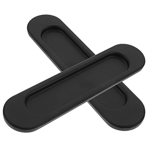 HOLIDYOYO 2 Stck Ovaler Selbstklebender Schiebetürgriff Langlebig und Bruchsicher Komfortabler Griff mit Elegantem Design Passend für Glas und Scheunentüren Einfache Montage für Moderne von HOLIDYOYO